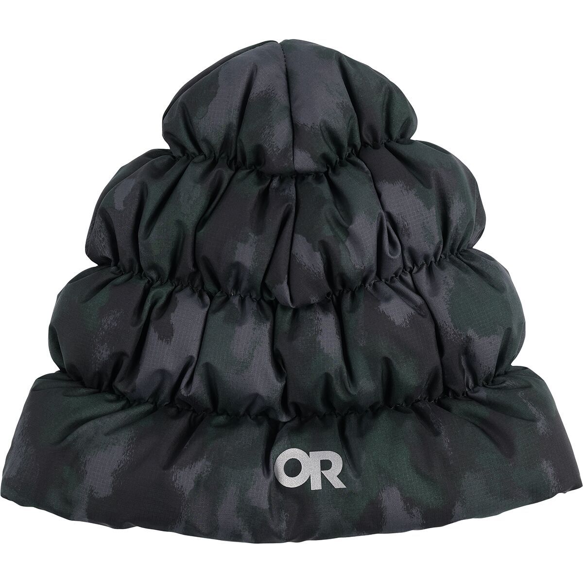 Outdoor Research Coldfront Down Beanie in Solid Black - Size: L/XL