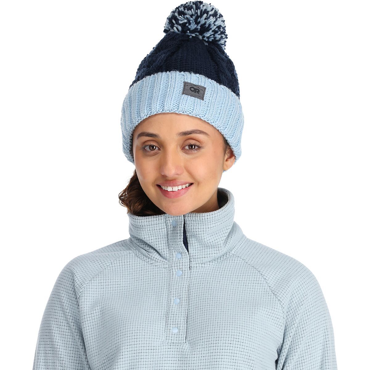 Outdoor Research Women's Liftie VX Beanie in Arctic / Naval Blue