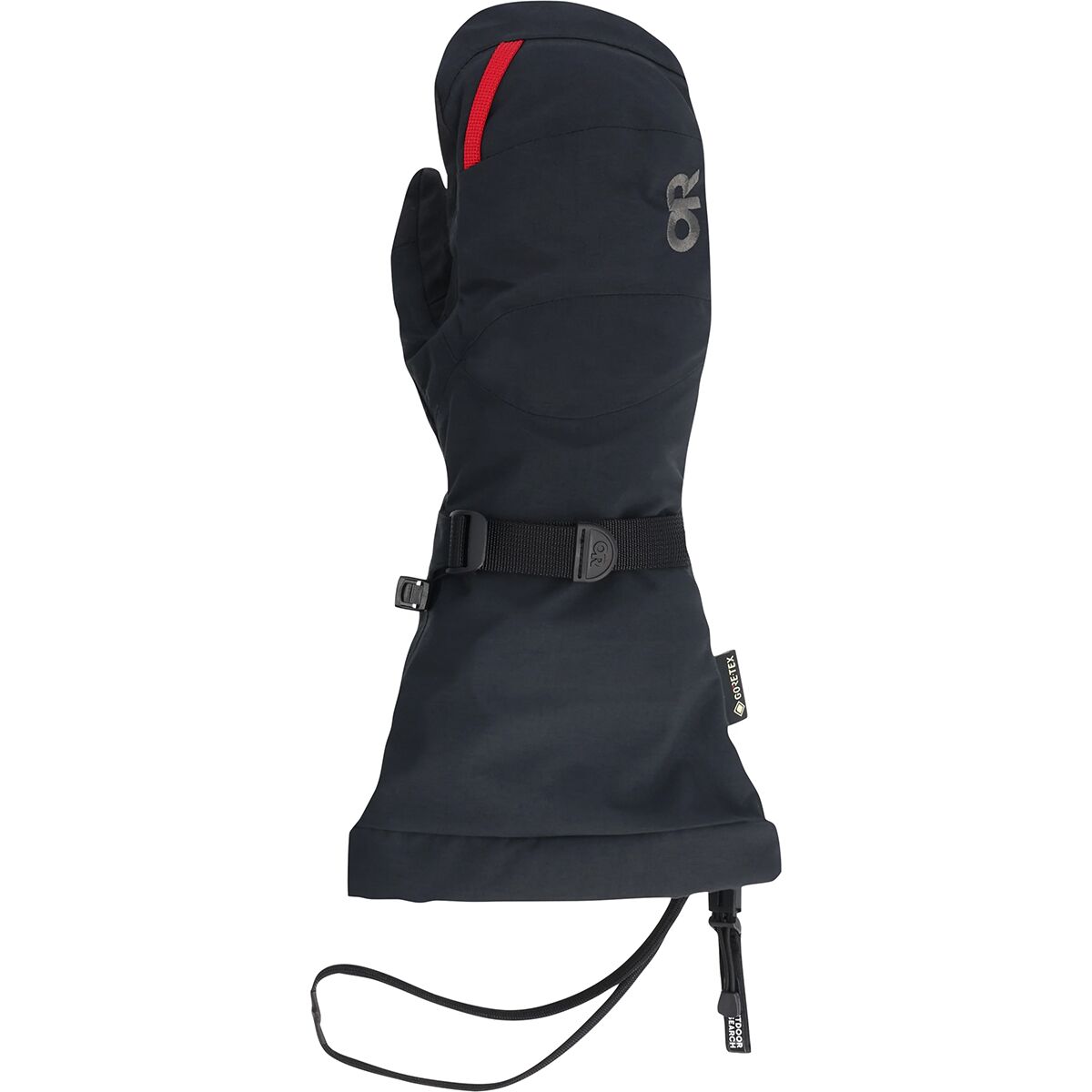 Outdoor Research Men's Mt. Baker II GORE-TEX Mitten in Black - Size: Small