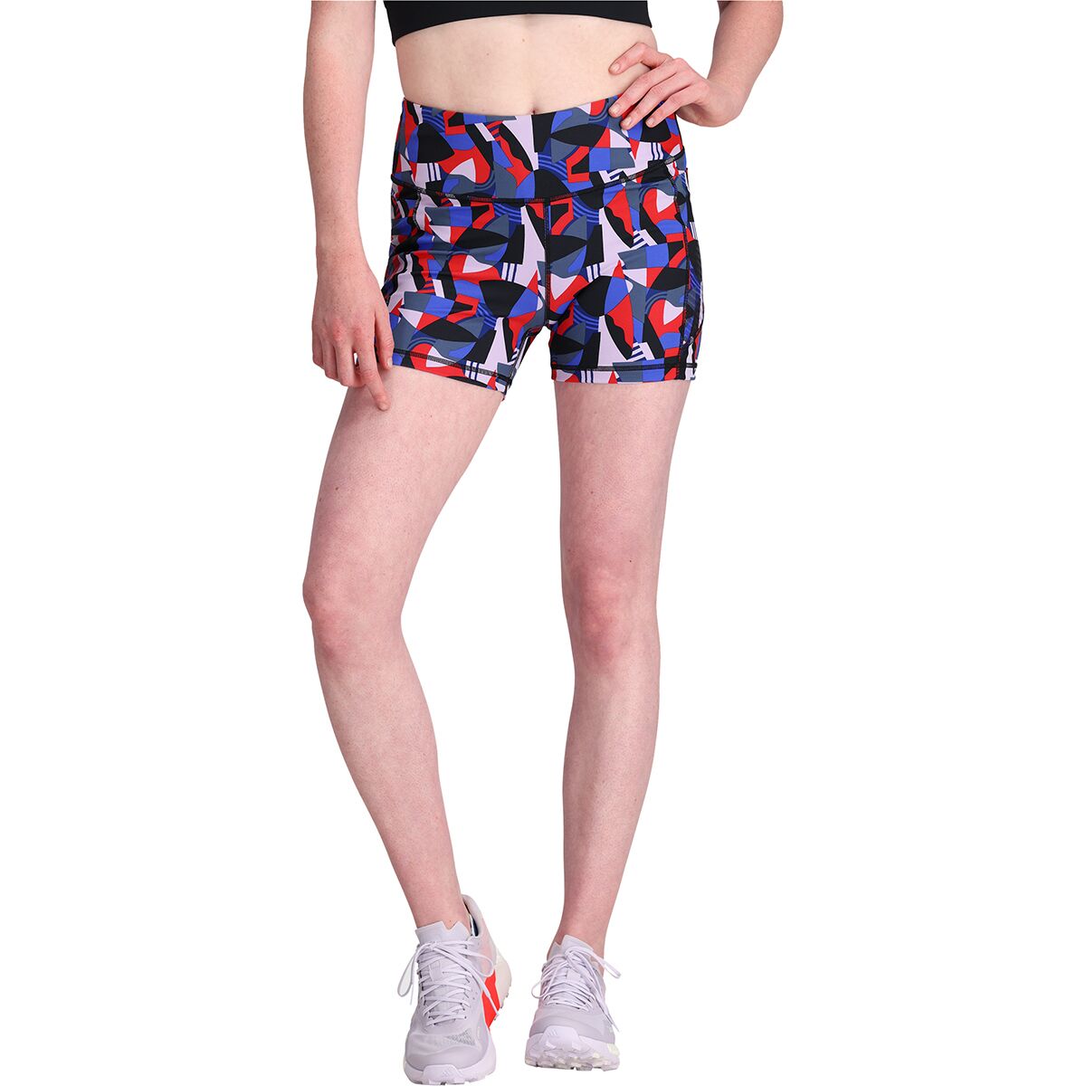 Outdoor Research Women's Ad-Vantage 4in Printed Shorts in Ultra Geo - Size: XXL