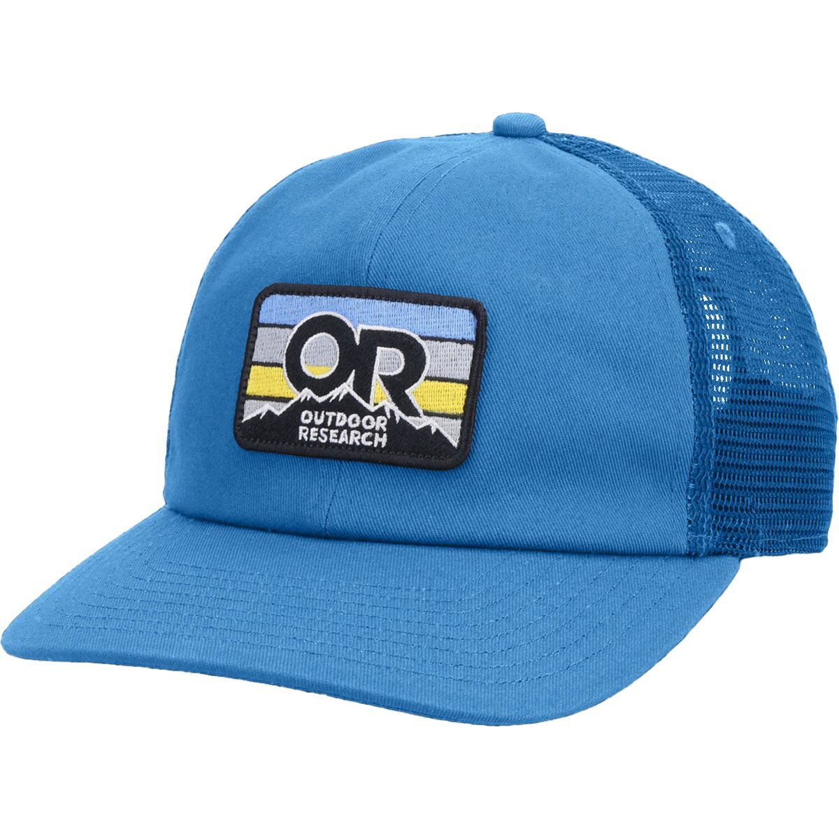 Outdoor Research Advocate Stripe Trucker Cap - Kids' in Classic Blue