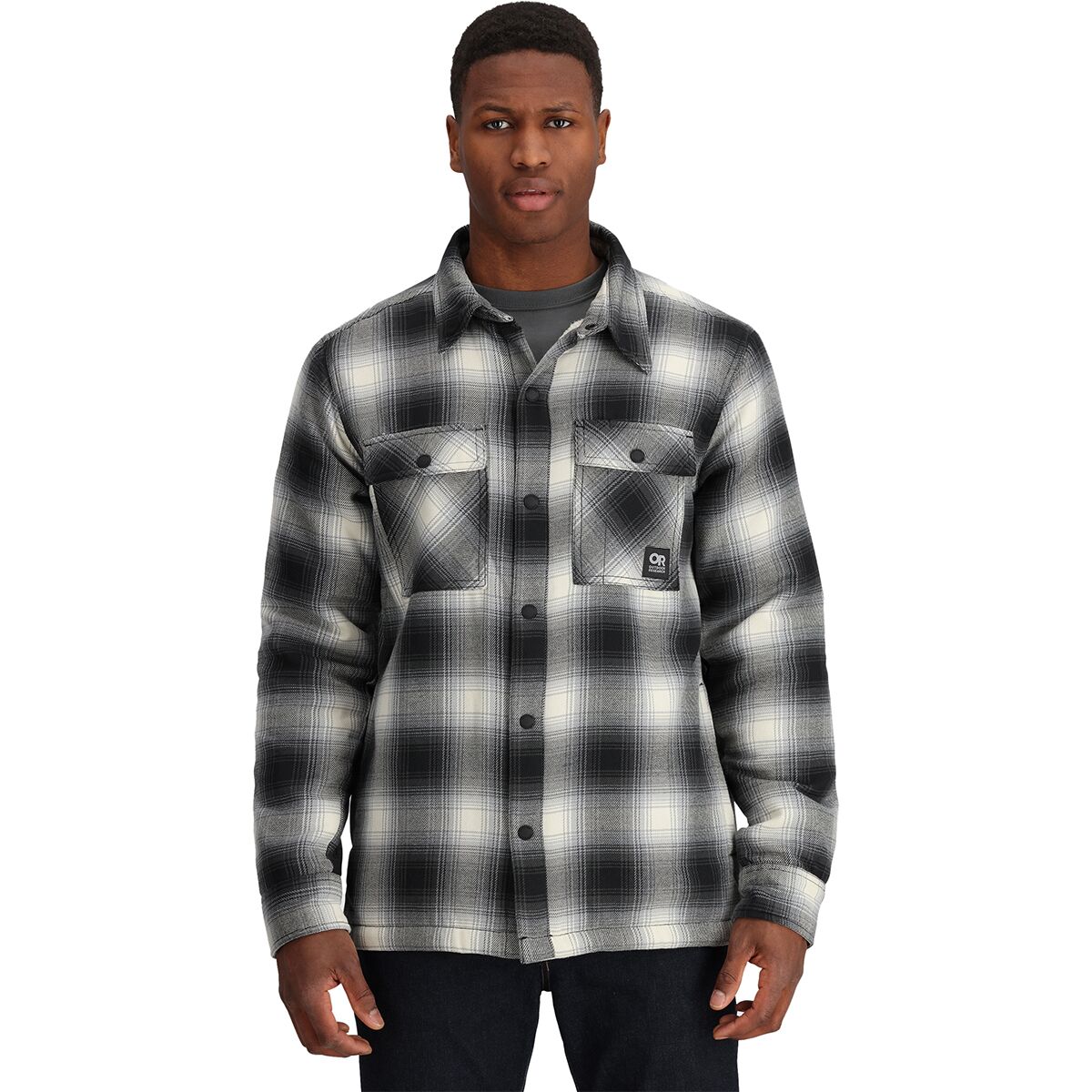 Outdoor Research Men's Feedback Shirt Jacket in Black - Size: Small