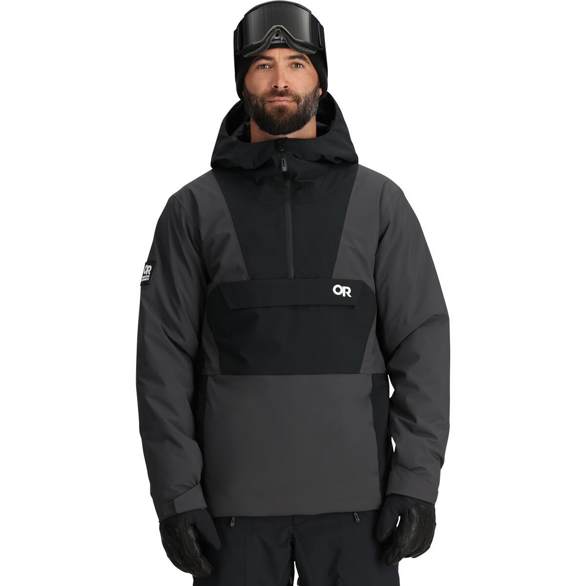 Outdoor Research Men's Snowcrew Anorak in Cenote / Olympic - Size: XXL
