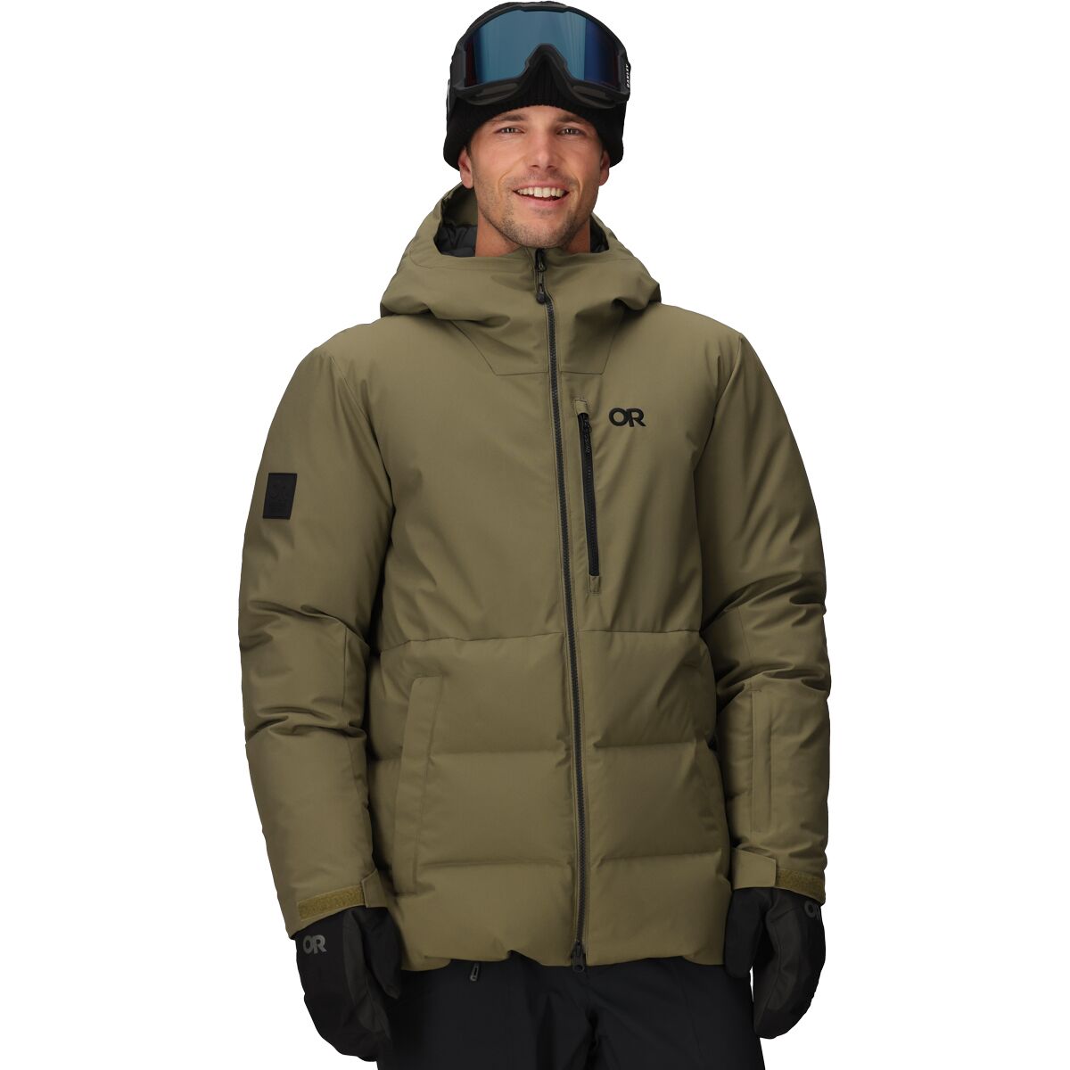 Outdoor Research Outdoor Research Men's Snowcrew Down Jacket in Ranger Green - Size: XL - $256.72 at Steep and Cheap
