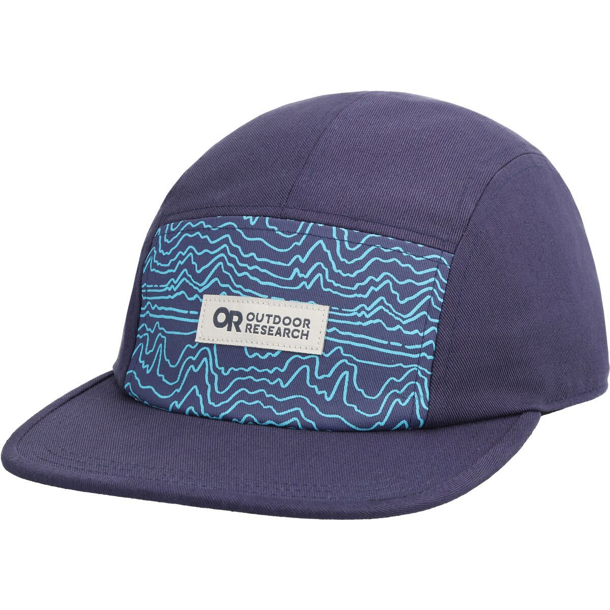 Outdoor Research Printed 5-Panel Camper Hat in Cenote Floral
