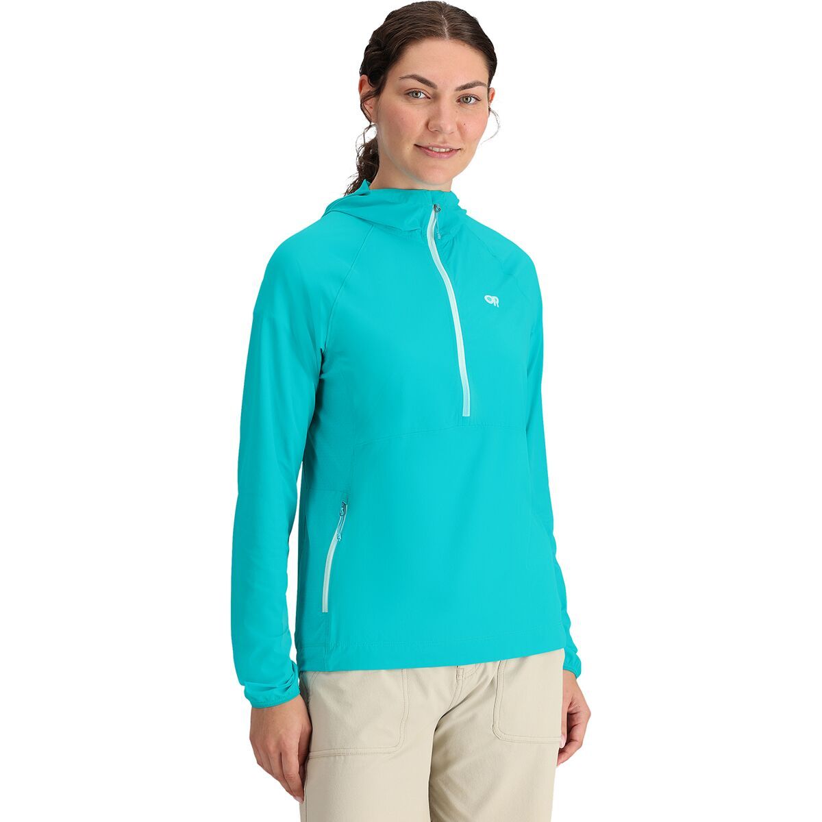 Outdoor Research Women's Astroman Air Sun Hoodie in Cortez - Size: XS