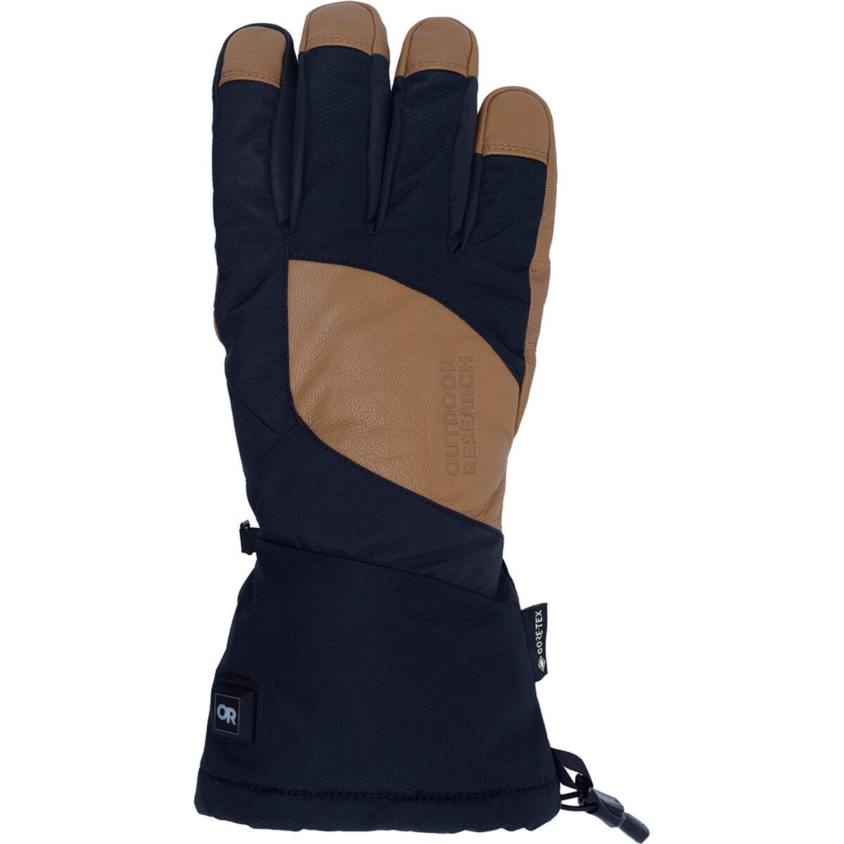 Outdoor Research Prevail Heated GORE-TEX Glove in Black - Size: Large