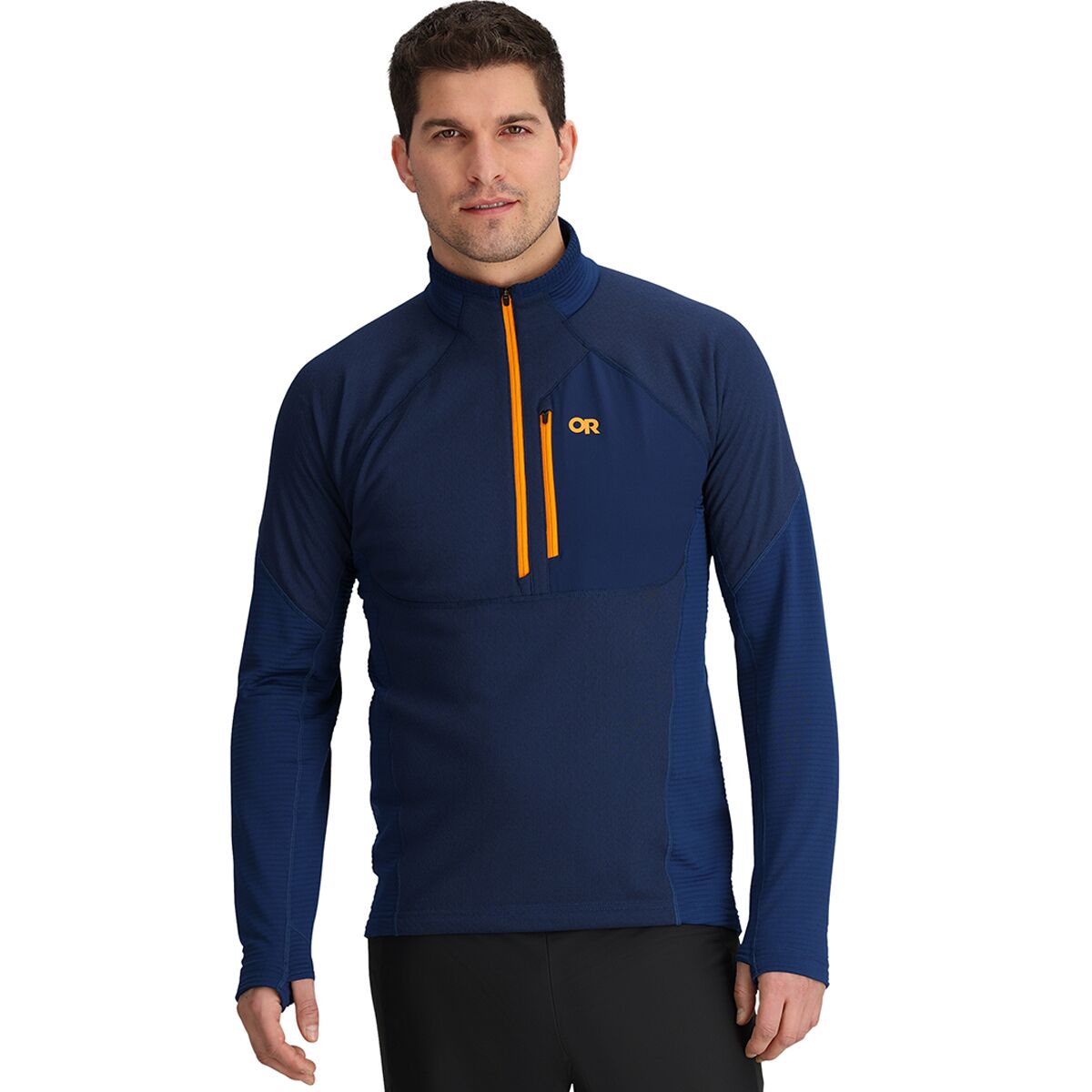 Outdoor Research Men's Deviator Fleece 1/2-Zip Jacket in Cenote - Size: Small