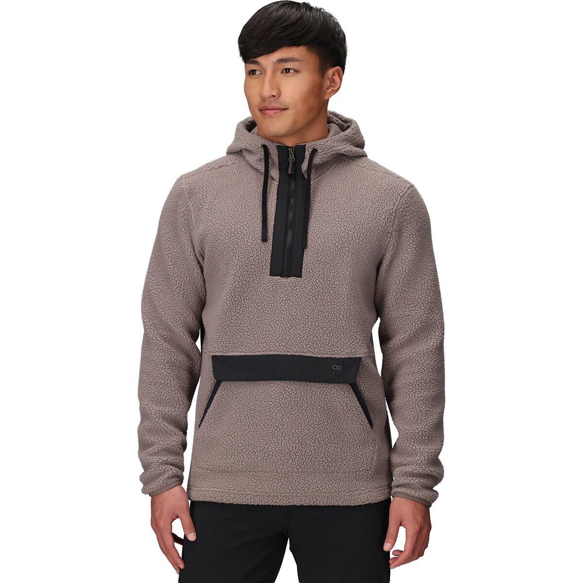 Outdoor Research Men's Grayland Fleece Pullover Hoodie in Sable - Size: Large