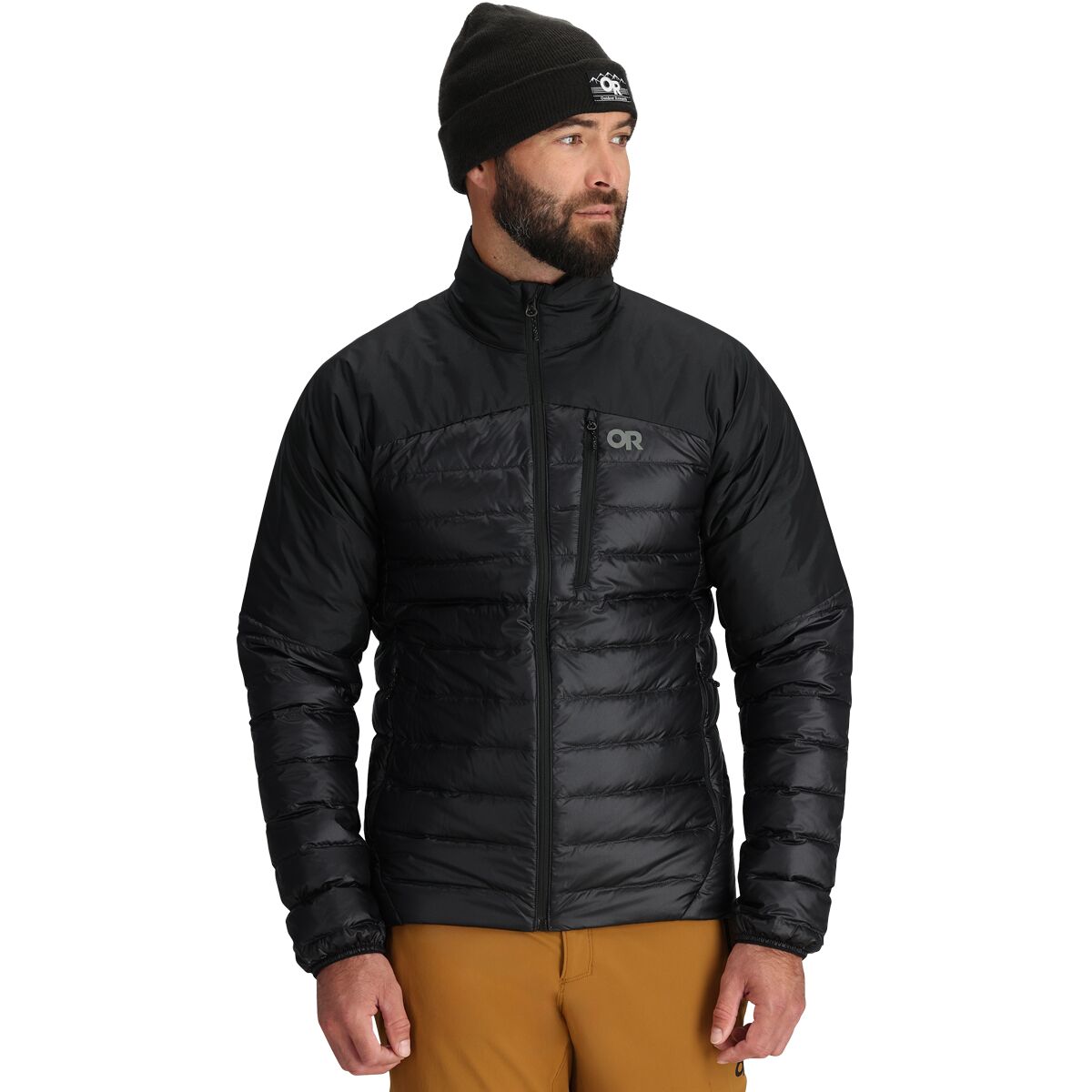 Outdoor Research Men's Helium Down Jacket in Black - Size: Small