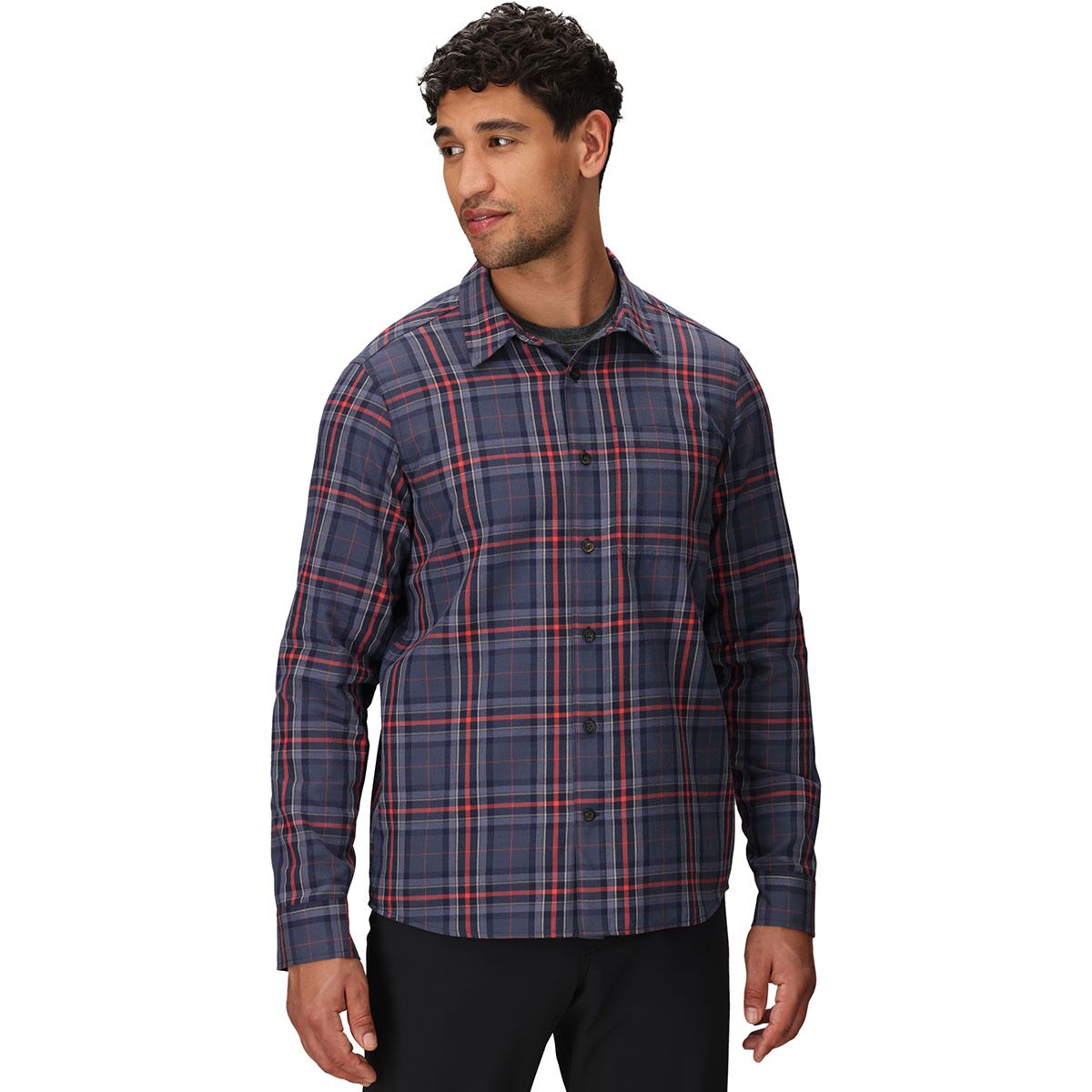 Outdoor Research Outdoor Research Men's Ravenna Flannel Shirt in Lingonberry Plaid - Size: Small - $57.82 at Steep and Cheap