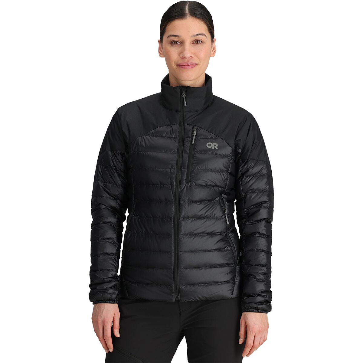 Outdoor Research Women's Helium Down Jacket in Black - Size: XS