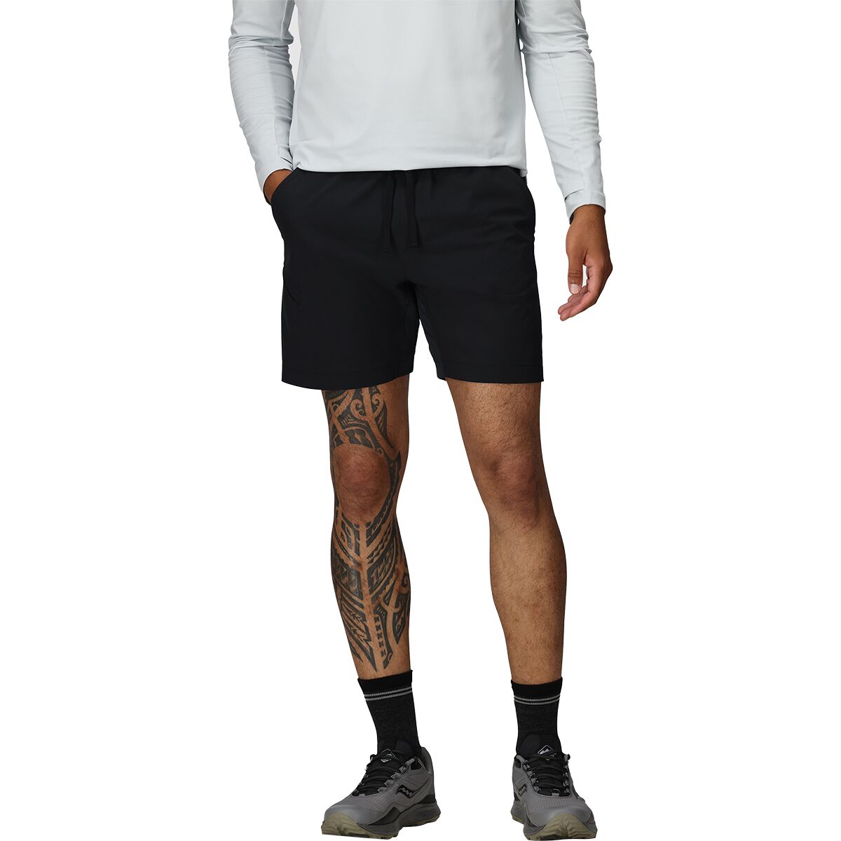 Outdoor Research Outdoor Research Men's Swift Lite Hybrid 7in Short in Black - Size: XL - $58.50 at Steep and Cheap