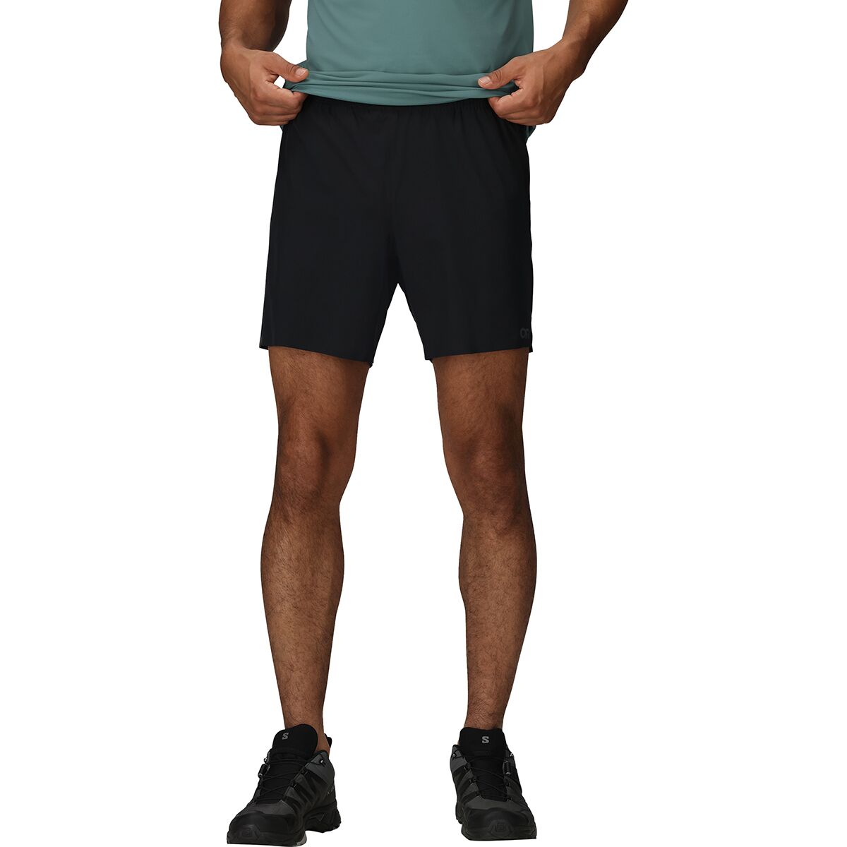Outdoor Research Men's Swift Lite Lined 7in Short in Black - Size: XL