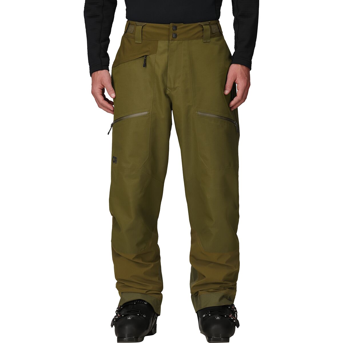 Outdoor Research Outdoor Research Men's Powderverse Pant in Dark Olive - Size: M/Regular - $179.97 at Steep and Cheap