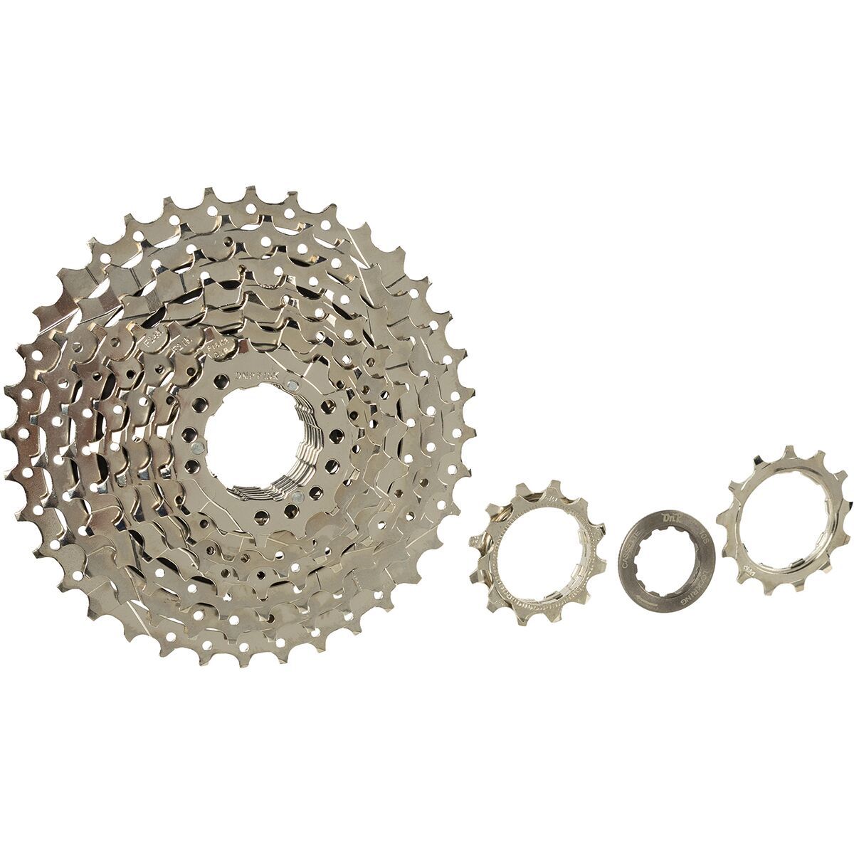Origin8 Torq Lite Cassette 11-36 10 Speed in Silver - Size: 11-36 10 Speed