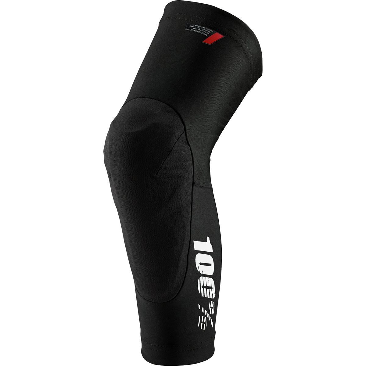 100% Teratec Soft Knee Pad in Heather Grey / Black - Size: Medium