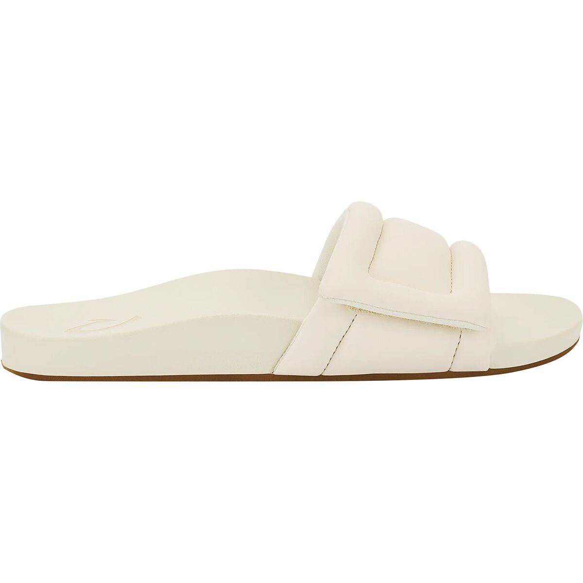 Olukai Women's Sunbeam Slide Sandal in Off White - Size: 6