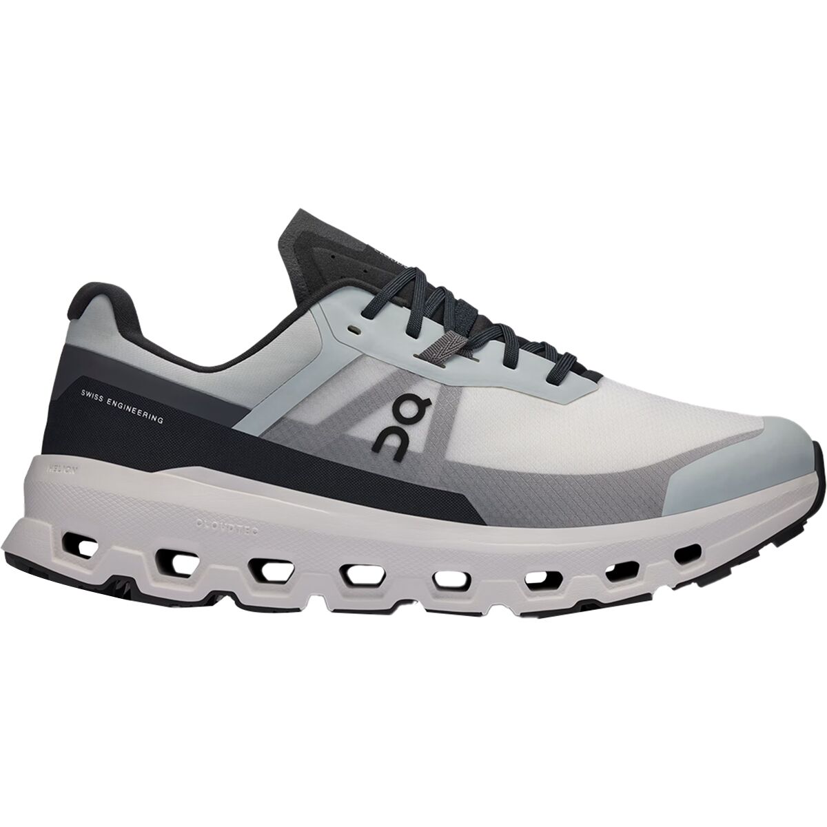 On Running Men's Cloudvista 2 Trail Running Shoe in Glacier / Eclipse - Size: