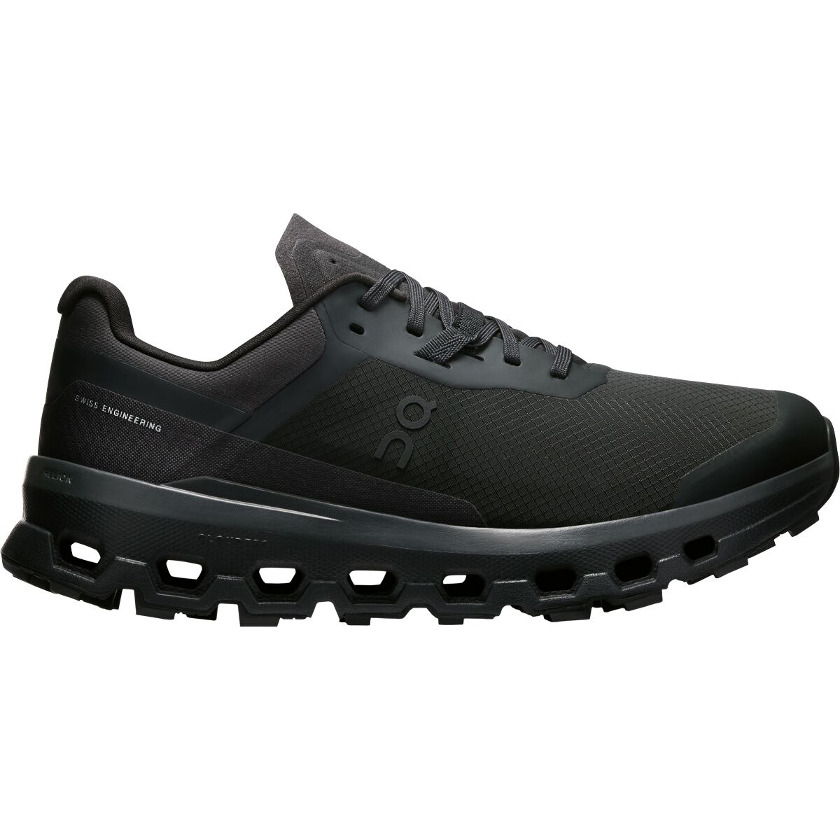 On Running Women's Cloudvista 2 Trail Running Shoe in Black - Size: