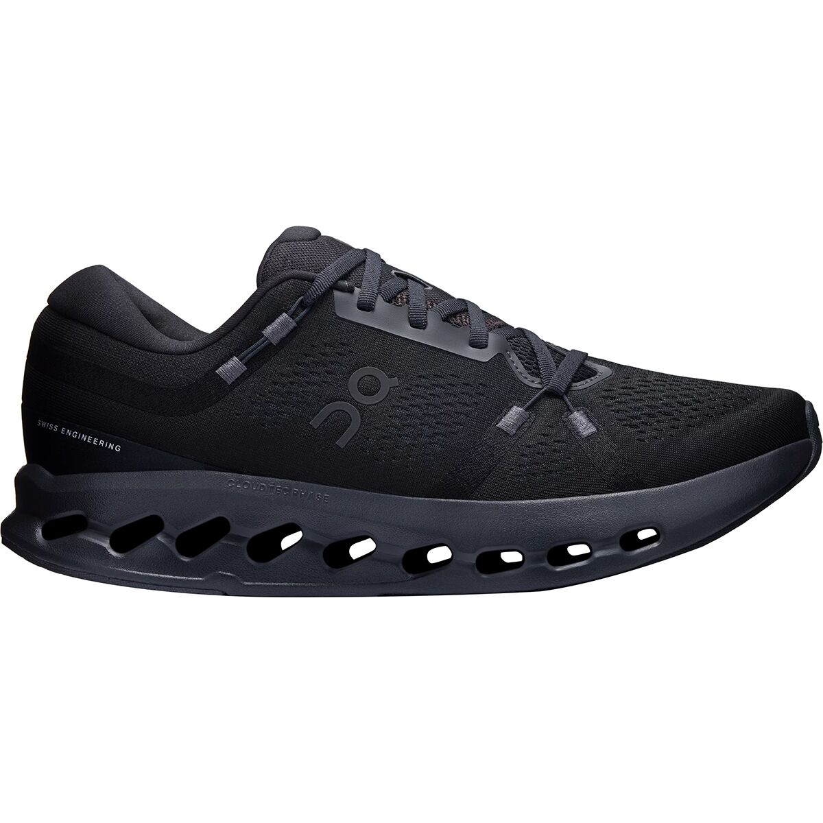 On On Men's Cloudsurfer 2 Running Shoe in Black - Size: 7.5 - $112.00 at Steep and Cheap