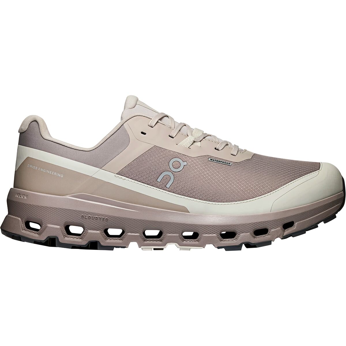 On Running Men's Cloudvista 2 Waterproof Trail Running Shoe in Ice / Pearl - Size: