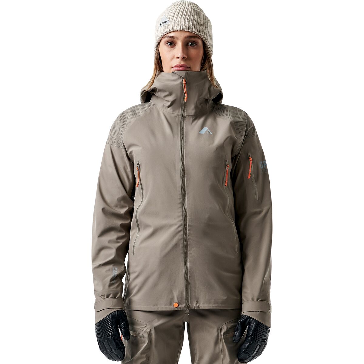 Orage Women's Alpina 3L Light Jacket in Clay - Size: XS