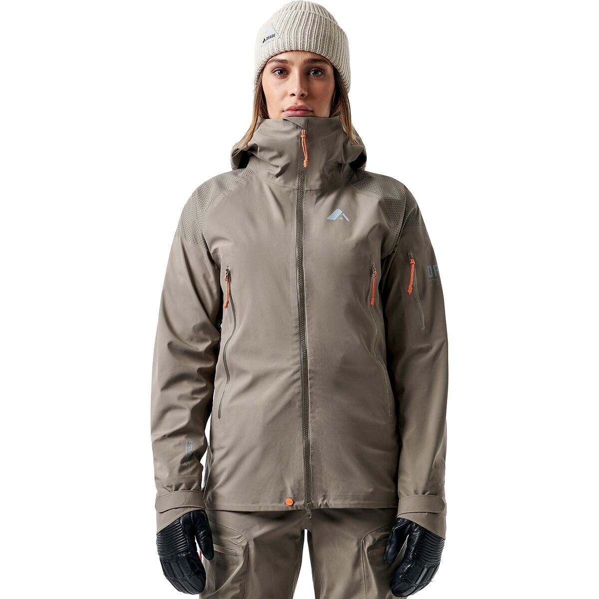 Orage Women's Alpina 3L Light Jacket in Clay - Size: Small