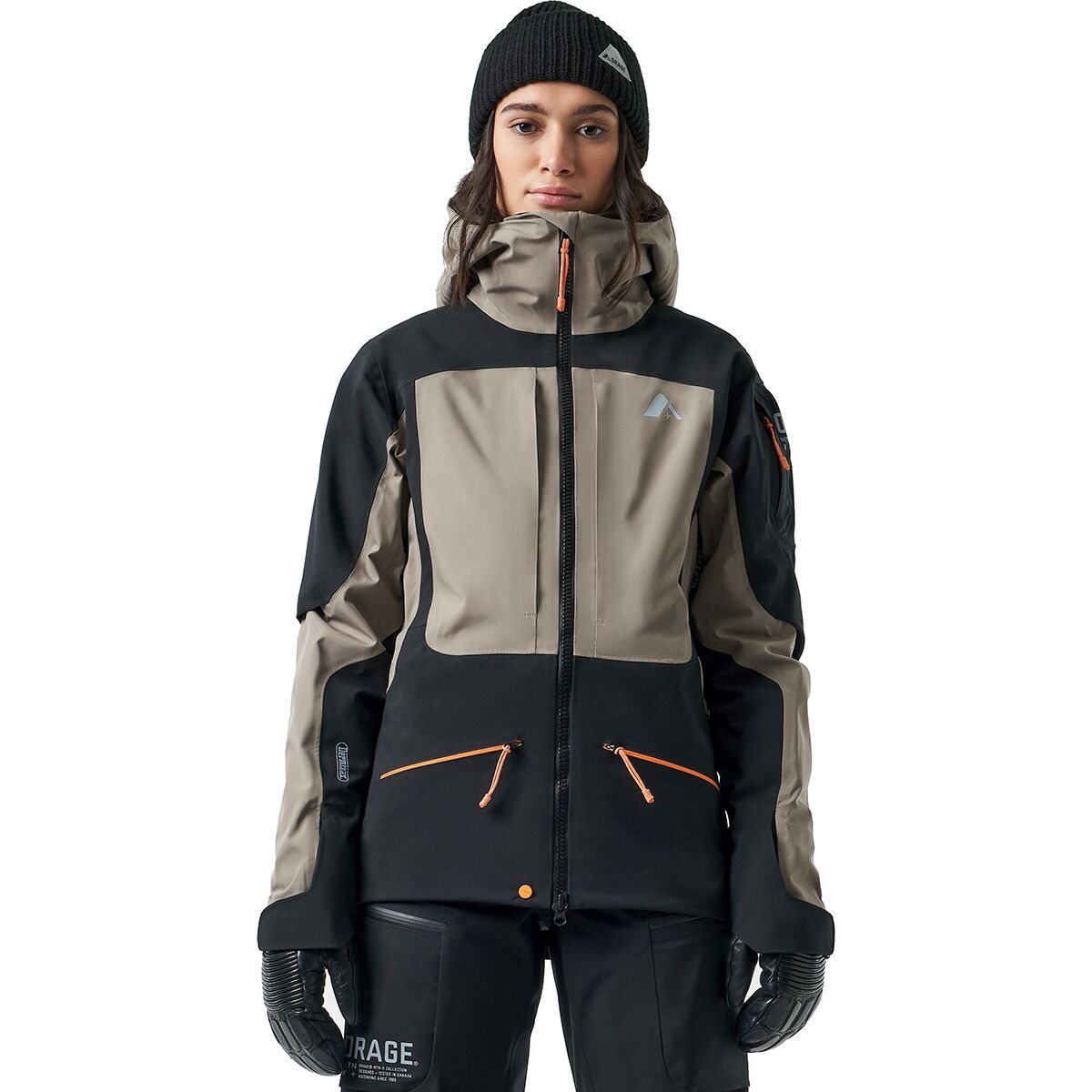 Orage Women's Boulder 3L Hybrid Jacket in Clay - Size: Small