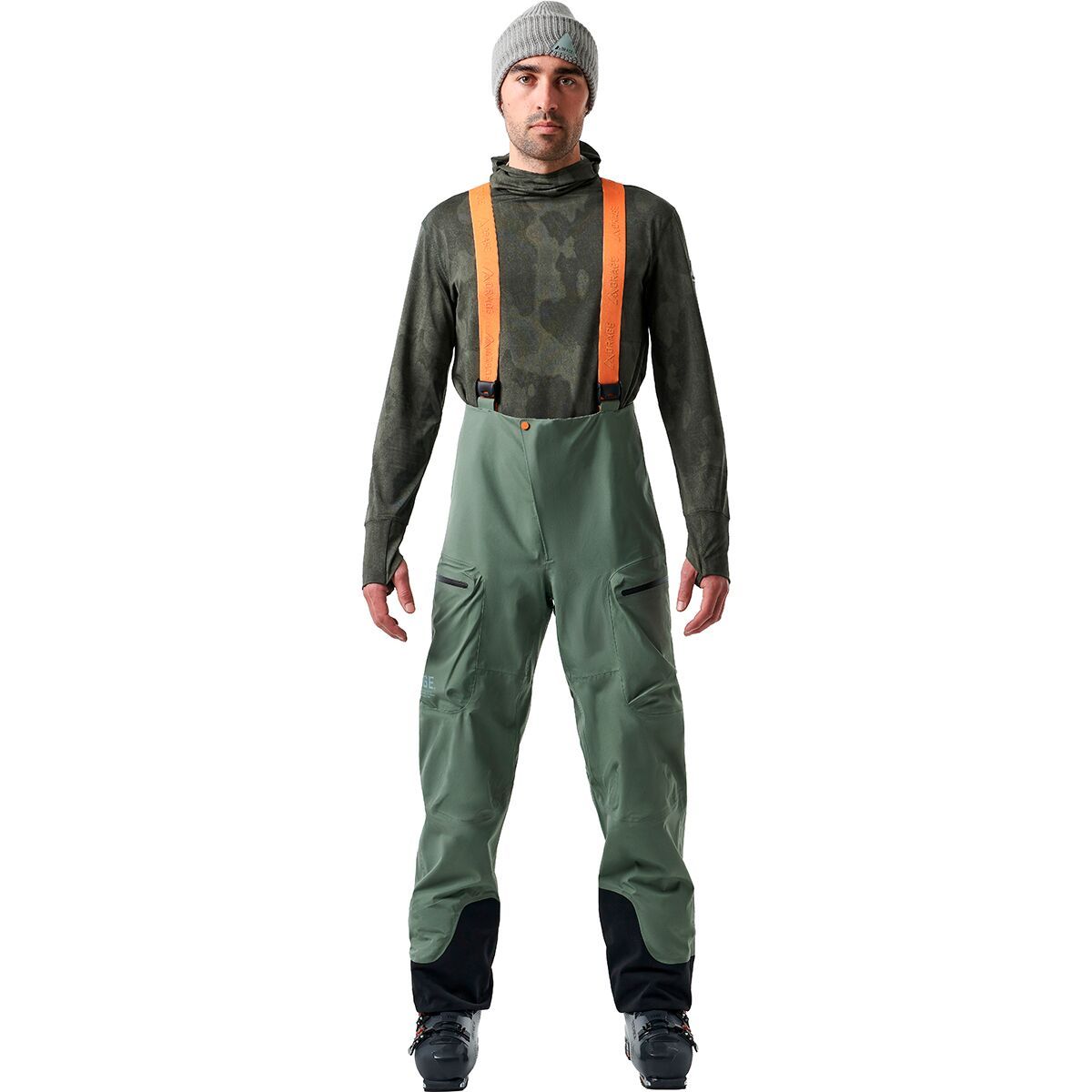 Orage Men's Grade 3L Light Bib in Dark Leaf - Size: Medium