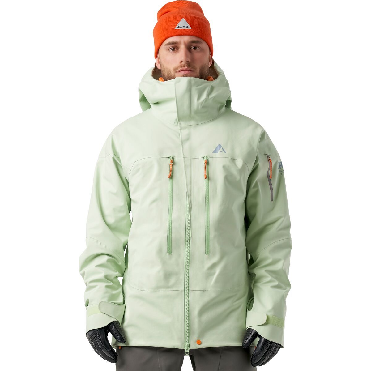 Orage Men's MTN-X Spurr 3L Jacket in Flare - Size: Medium
