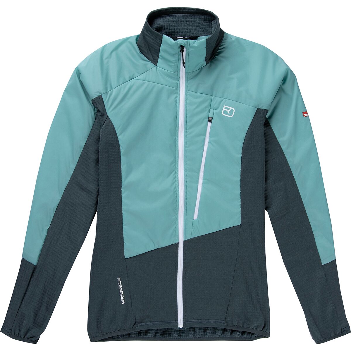 Ortovox Women's Westalpen Swisswool Hybrid Jacket in Dark Arctic Grey - Size: XL