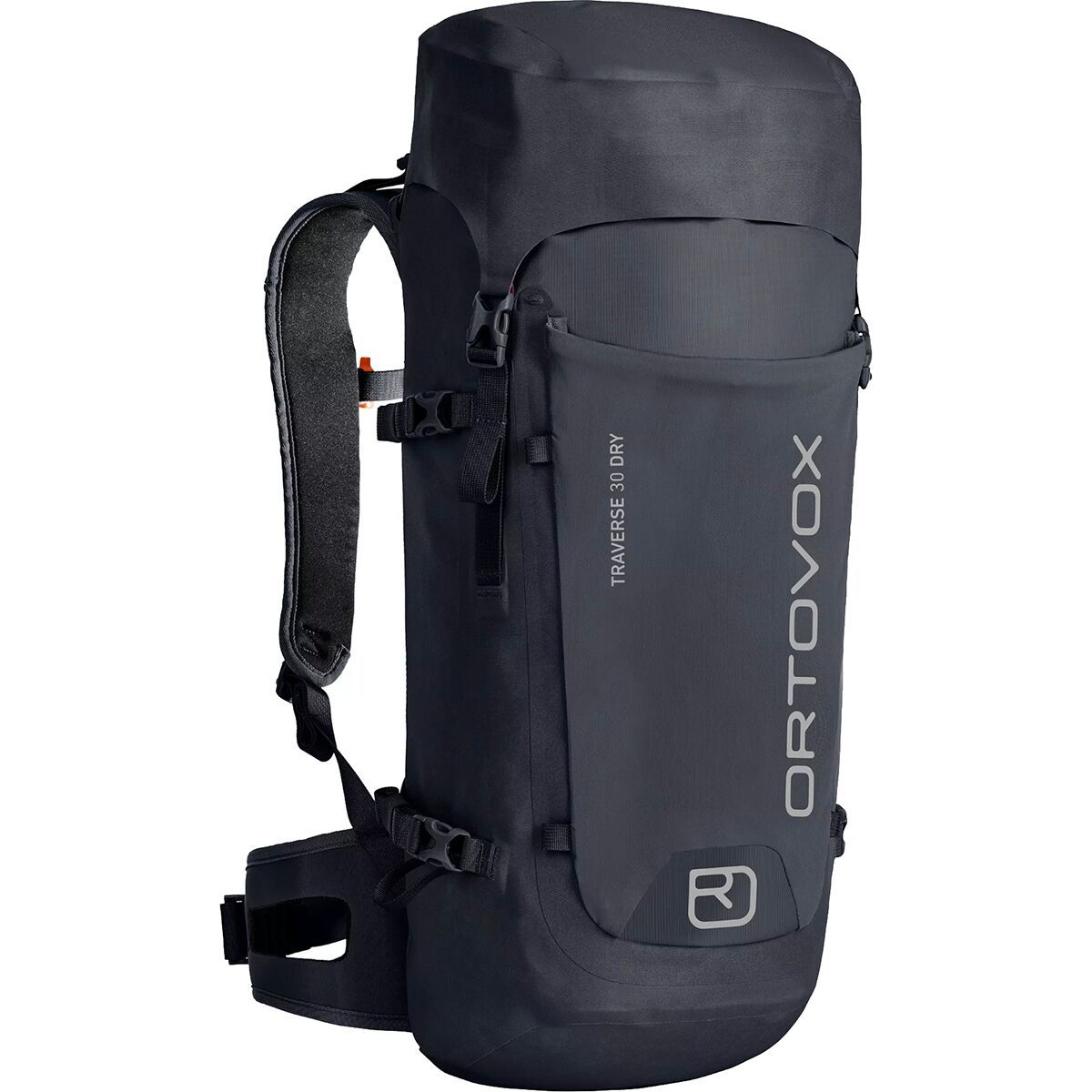 Ortovox Traverse 30L Dry Backpack in Black Steel