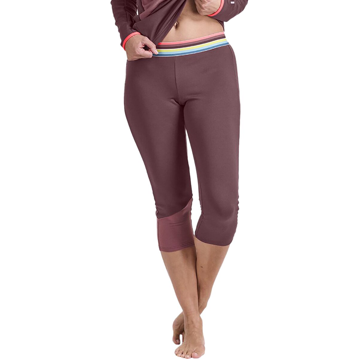 Ortovox Women's Fleece Light Short Pant in Winetasting - Size: XS