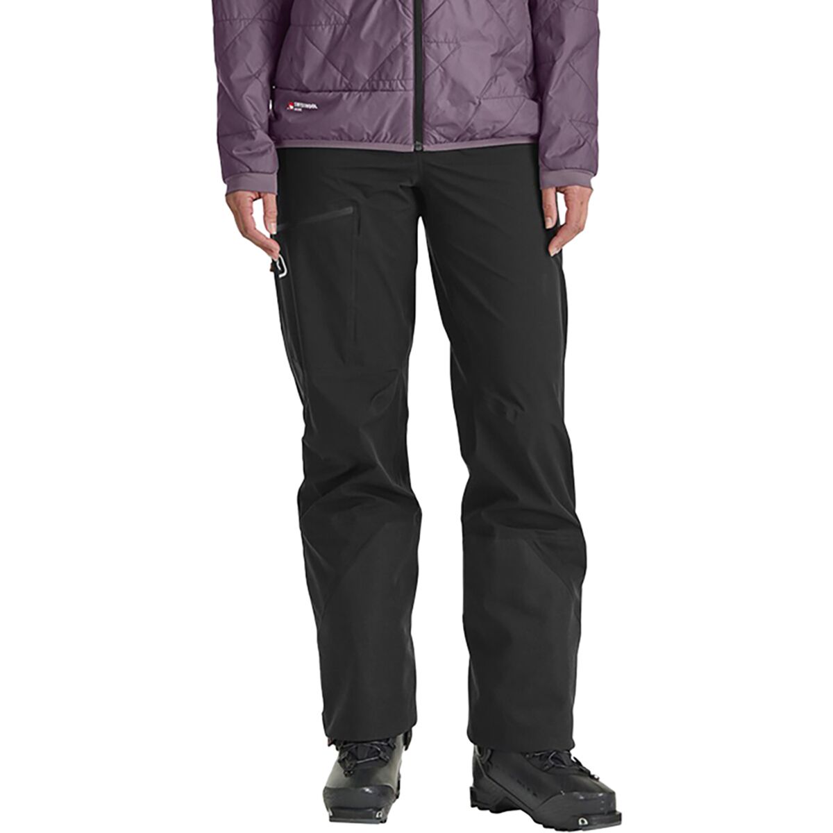 Ortovox Women's Ortler 3L Pant in Black Raven - Size: S/Regular
