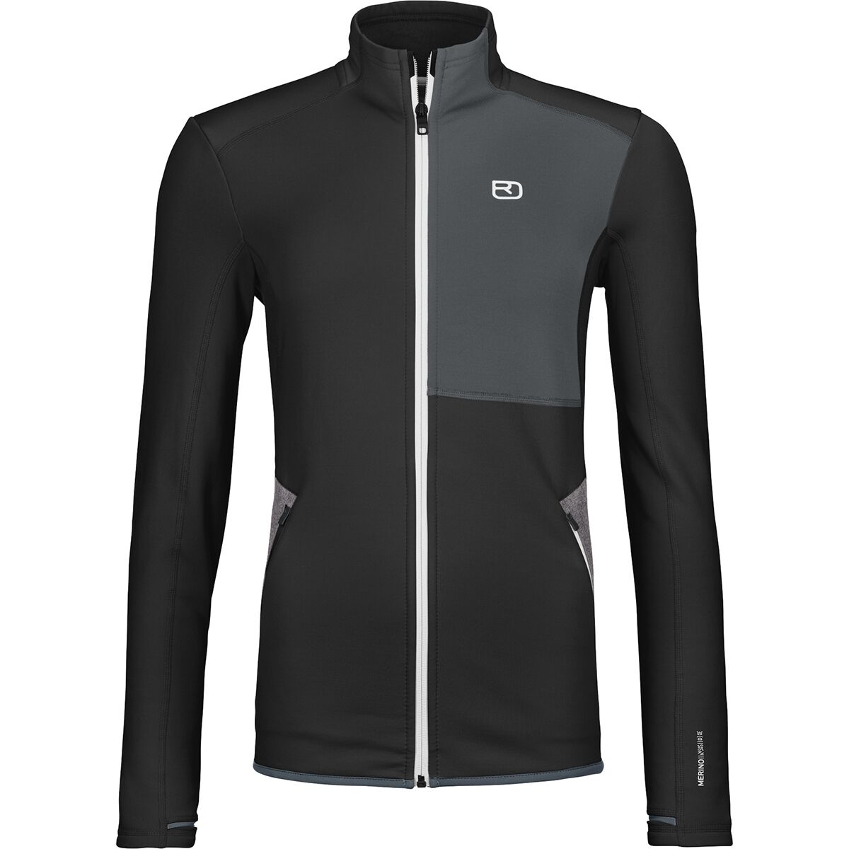 Ortovox Women's Fleece Jacket in Black Raven - Size: XL