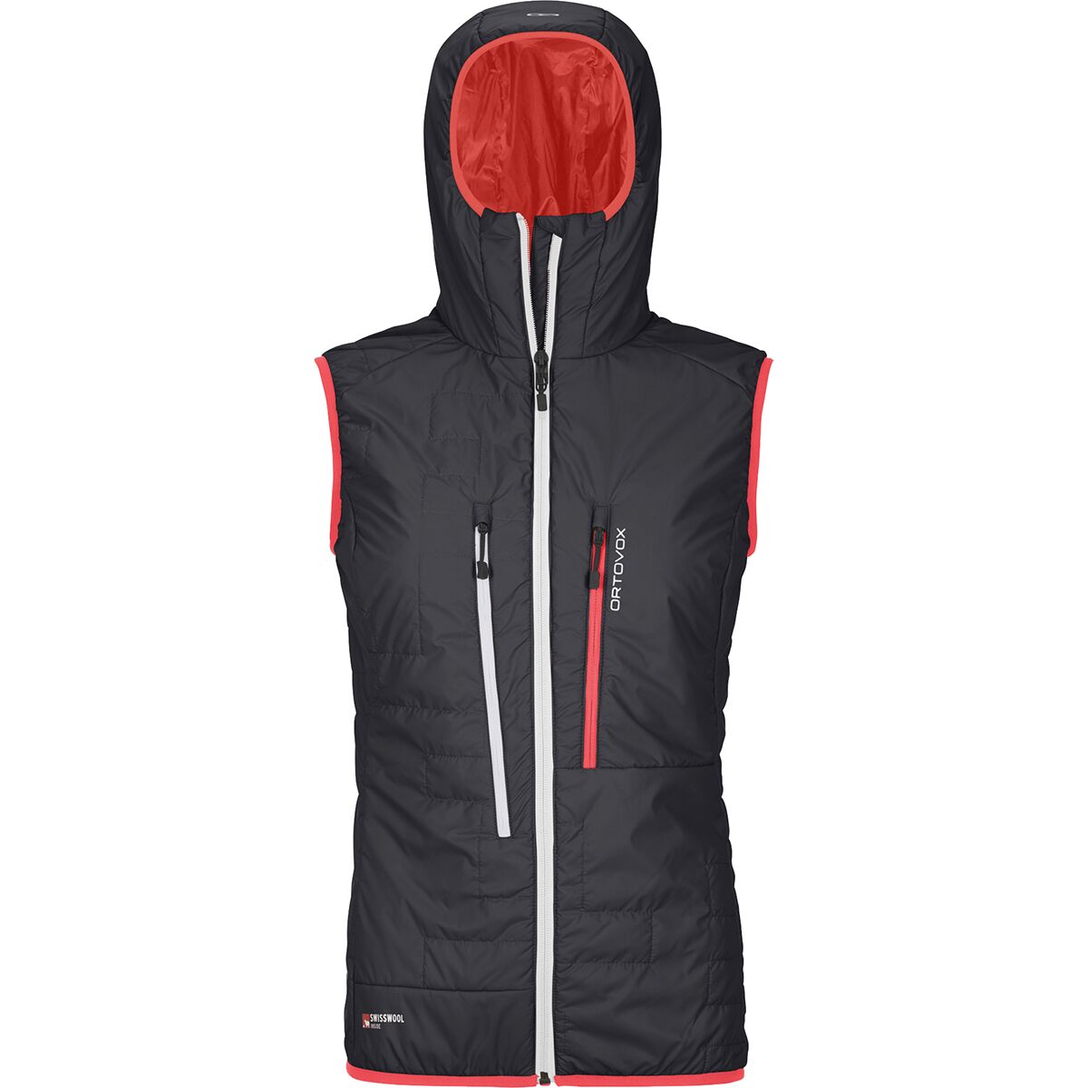Ortovox Women's Swisswool Piz Boe Vest in Black Raven - Size: Small