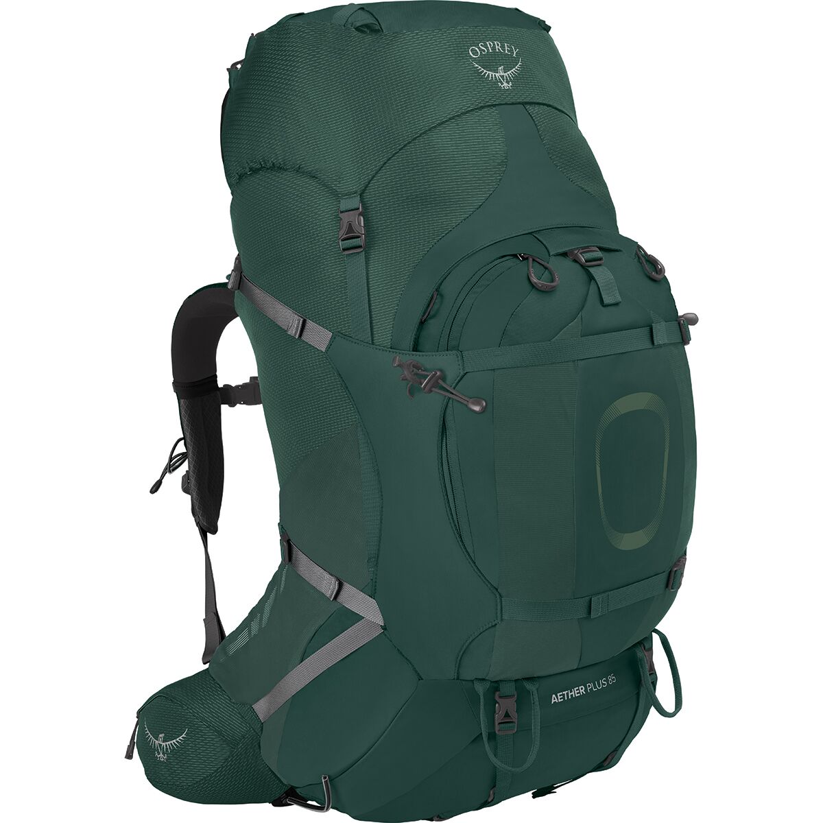 Osprey Packs Aether Plus 85L Backpack in Axo Green - Size: L/XL