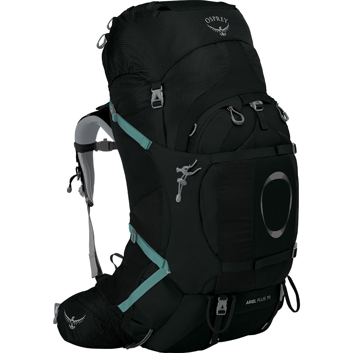 Osprey Packs Women's Ariel Plus 70L Backpack in Black - Size: XS/S