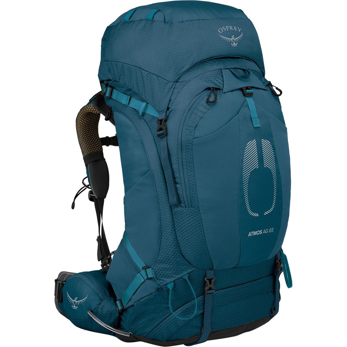 Osprey Packs Atmos AG 65L Backpack in Venturi Blue - Size: L/XL