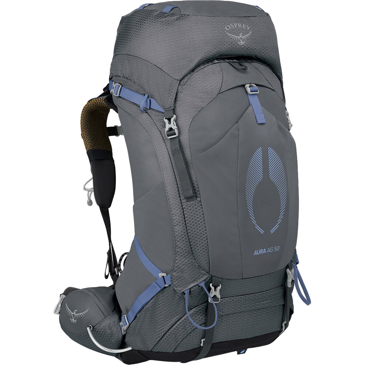 Osprey Packs Women's Aura AG 50L Backpack in Tungsten Grey - Size: M/L