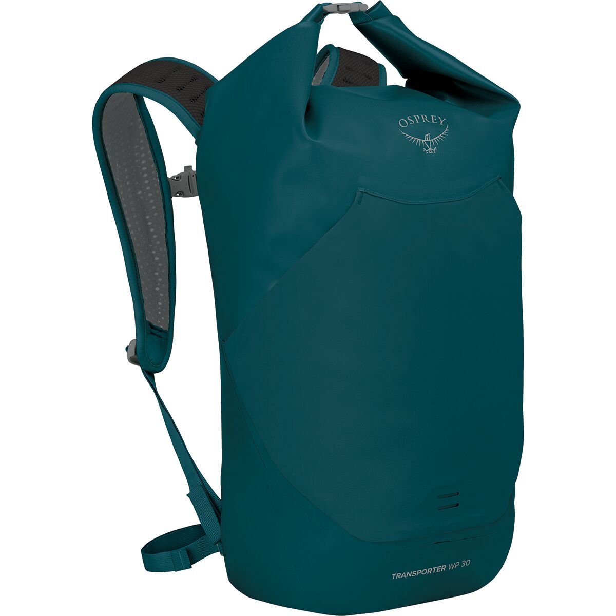 Osprey Packs Transporter Roll Top WP 30L Pack in Night Jungle Blue