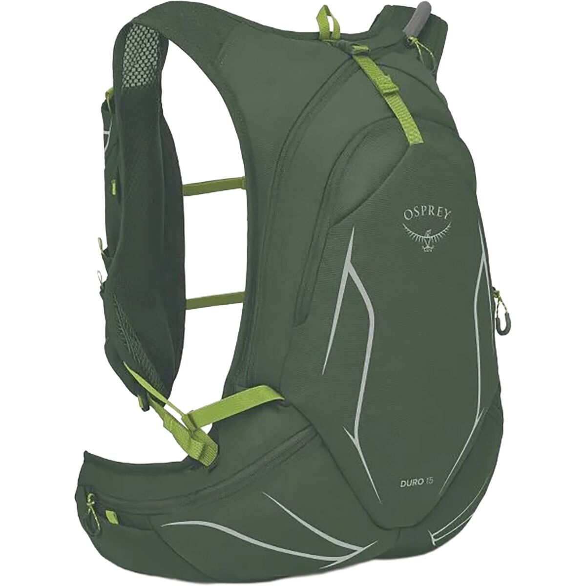 Osprey Packs Duro 15L Hydration Backpack in Seaweed Green / Limon - Size: S/M