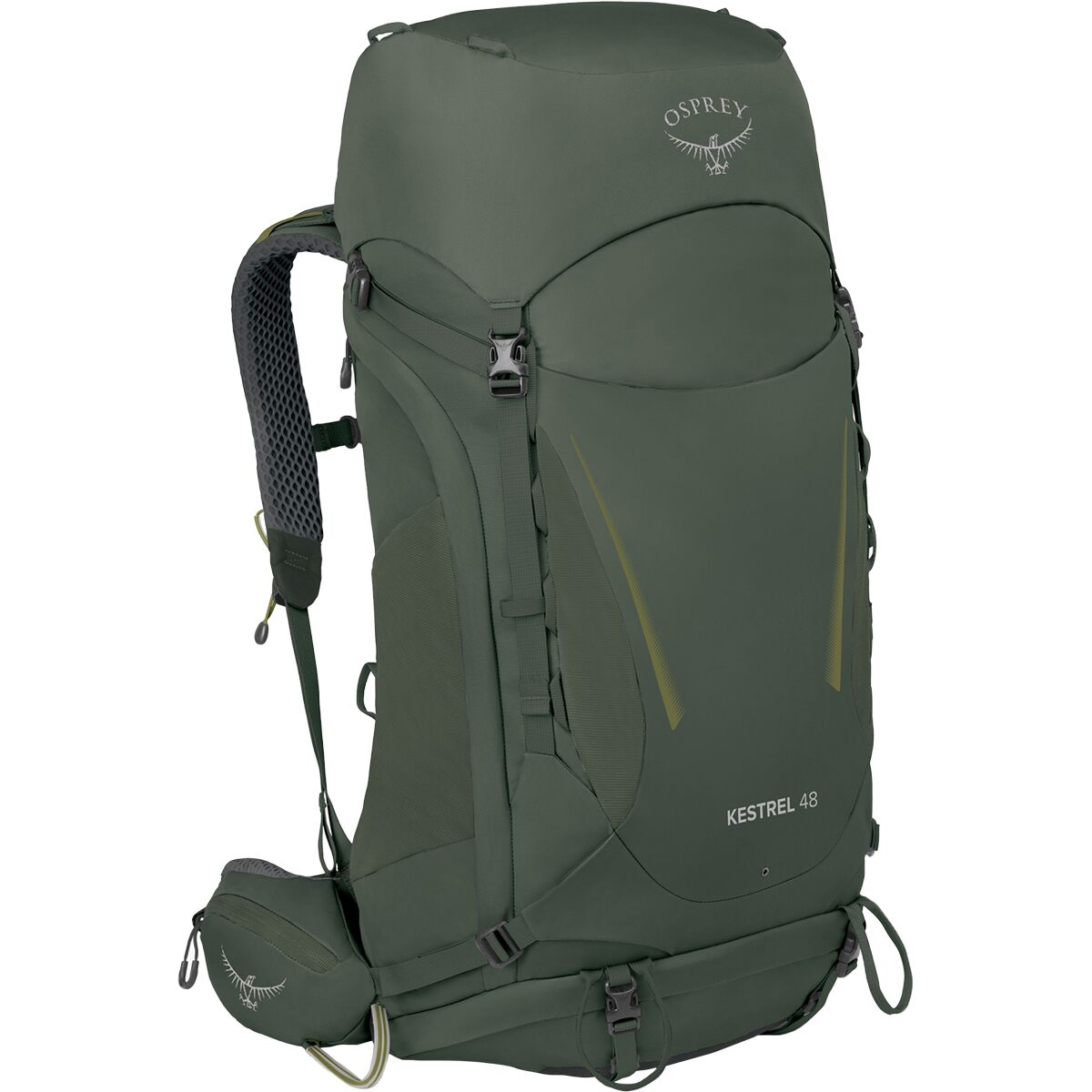 Osprey Packs Kestrel 48L Backpack in Bonsai Green - Size: S/M