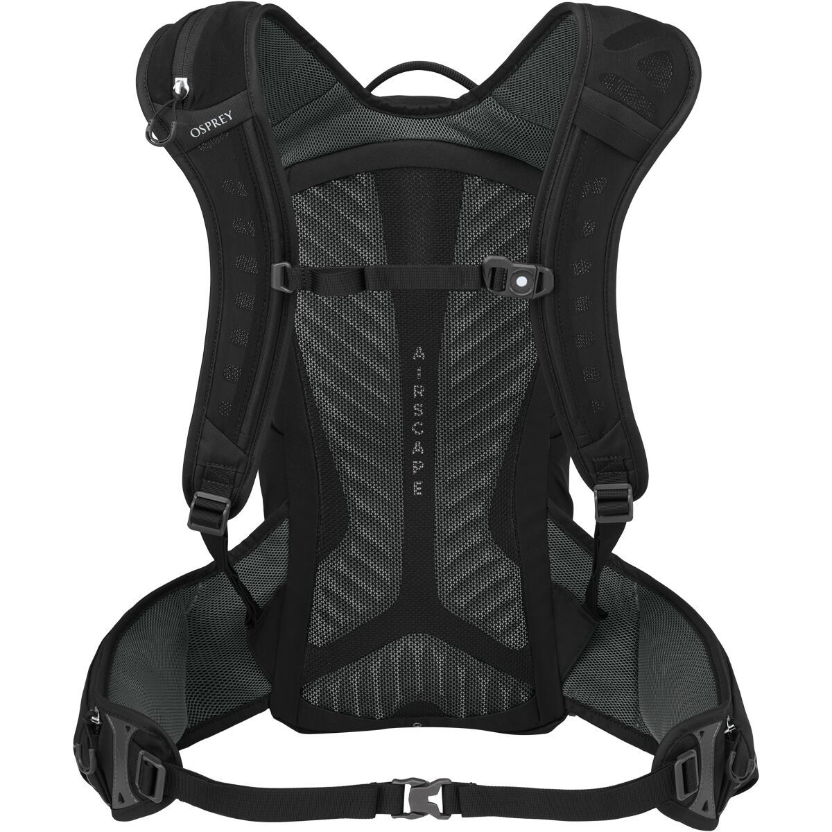 Osprey Packs Men's Raptor 14L Extended Fit Hydration Backpack in Black / Tungsten