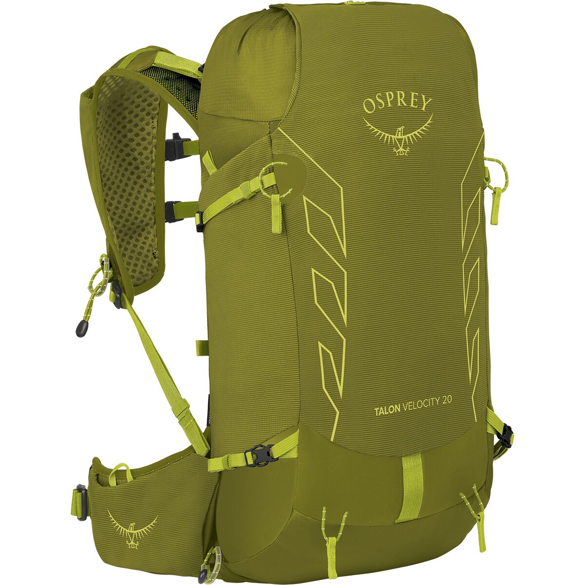 Osprey Packs Men's Talon Velocity 20L Backpack in Matcha Green / Lemongrass - Size: L/XL