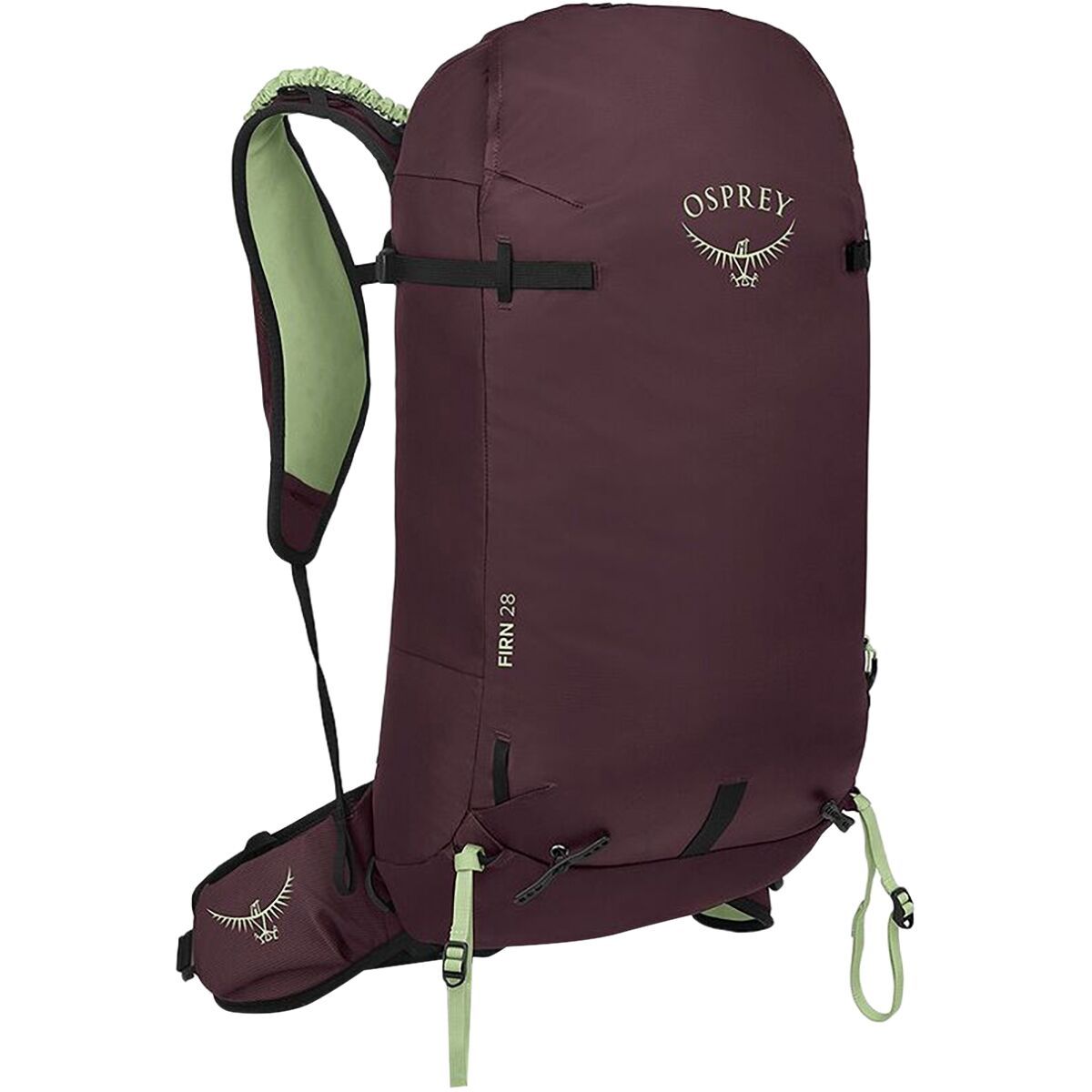 Osprey Packs Firn 28L Backpack in Elderberry Purple / Peppermint Green - Size: S/M