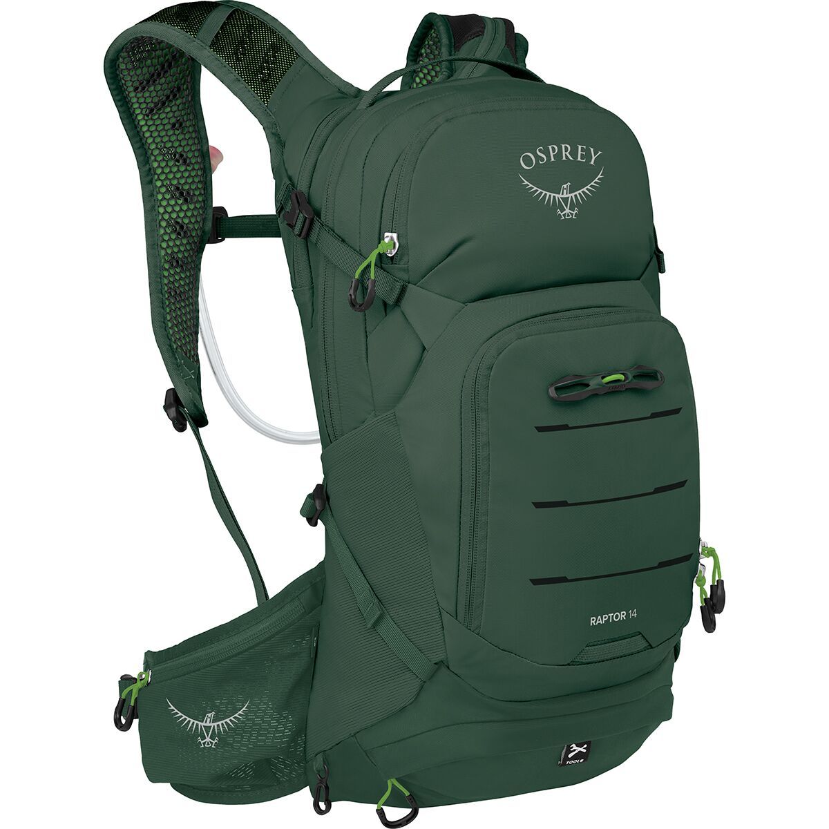 Osprey Packs Men's Raptor 14L Backpack in Tundra Green