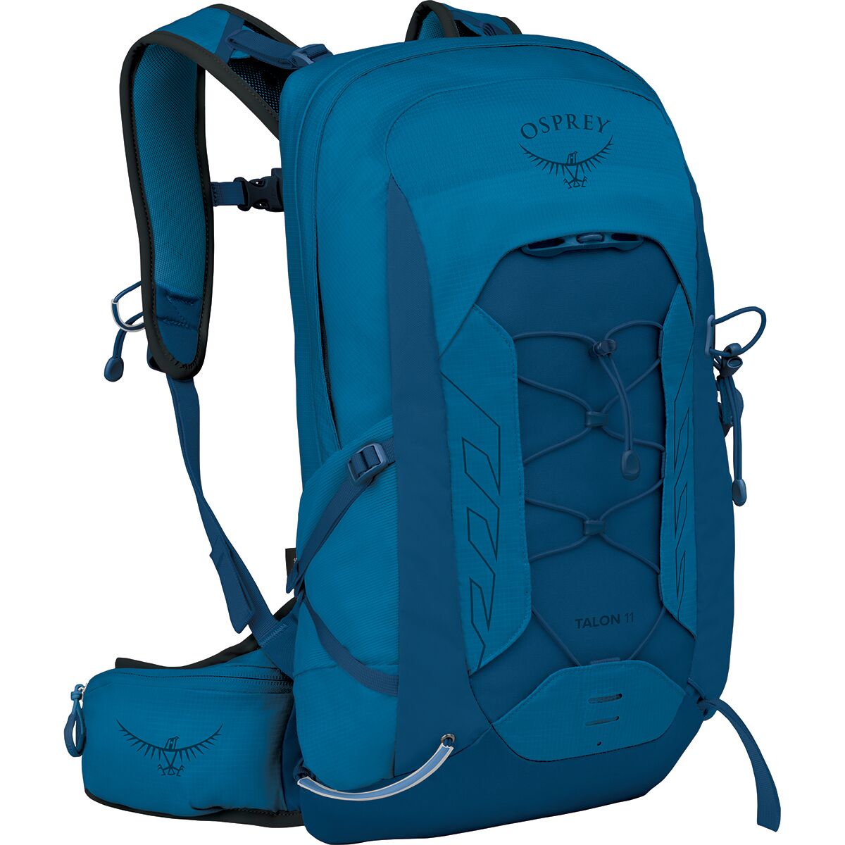 Osprey Packs Men's Talon 11L Backpack in Scoria Blue / Night Shift