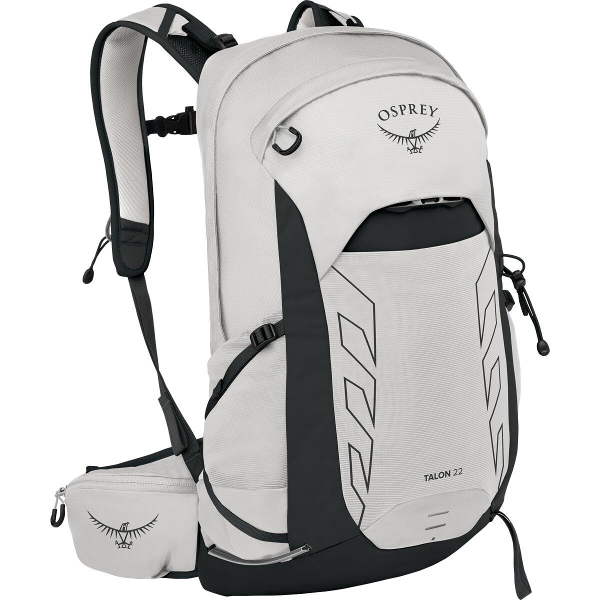 Osprey Packs Men's Talon 22L Backpack in White / Black